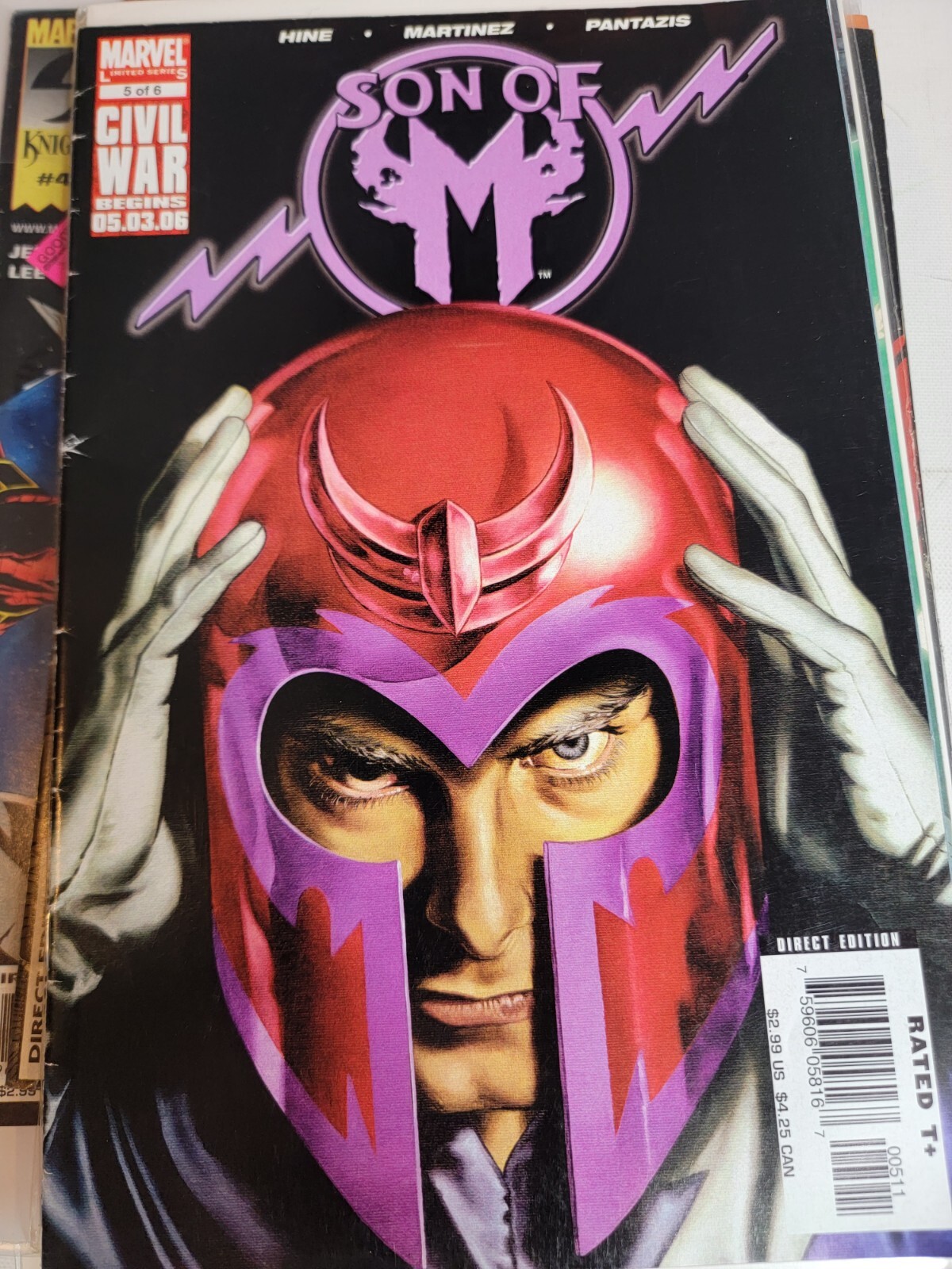 Fumetto Marvel Comics Figlio di M #5 di 6
