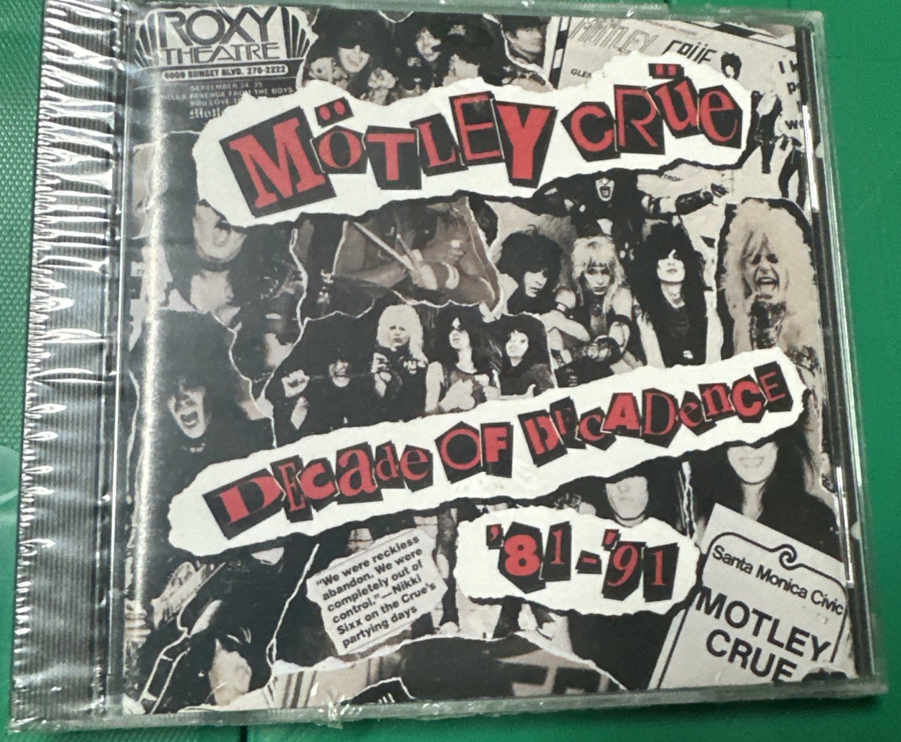 Mötley Crüe - Decade of Decadence (CD, 1991) - Brand New & Sealed
