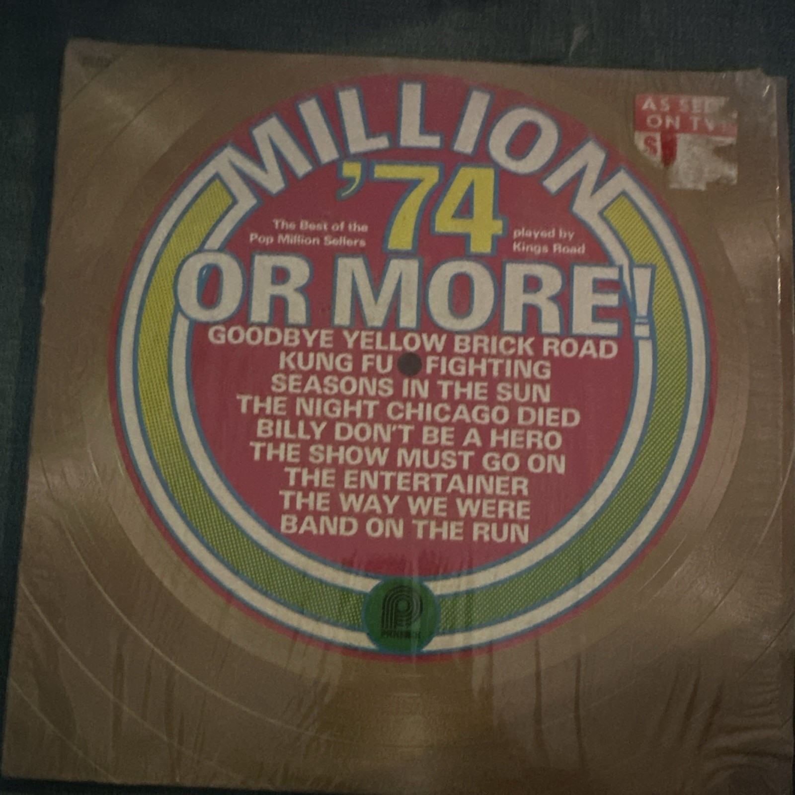 Kings Road A Million or More in '74 LP Vinyl 12" 33 RPM Stereo Pickwick 1975