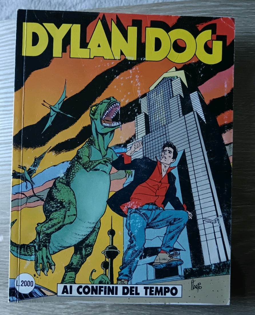 DYLAN DOG N 50 AI CONFINI DEL TEMPO PRIMA ED ORIGINALE BONELLI 1990 