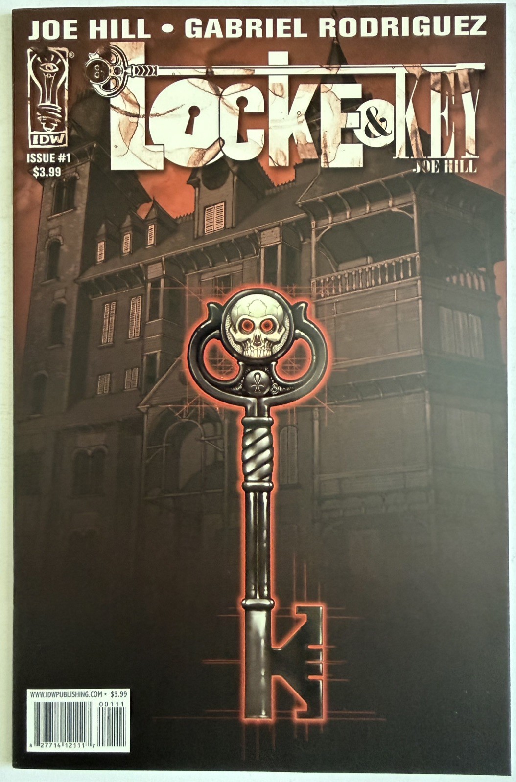 LOCKE & KEY #1 (2008) Joe Hill Gabriel Rodriguez - Netflix Show - prima stampa