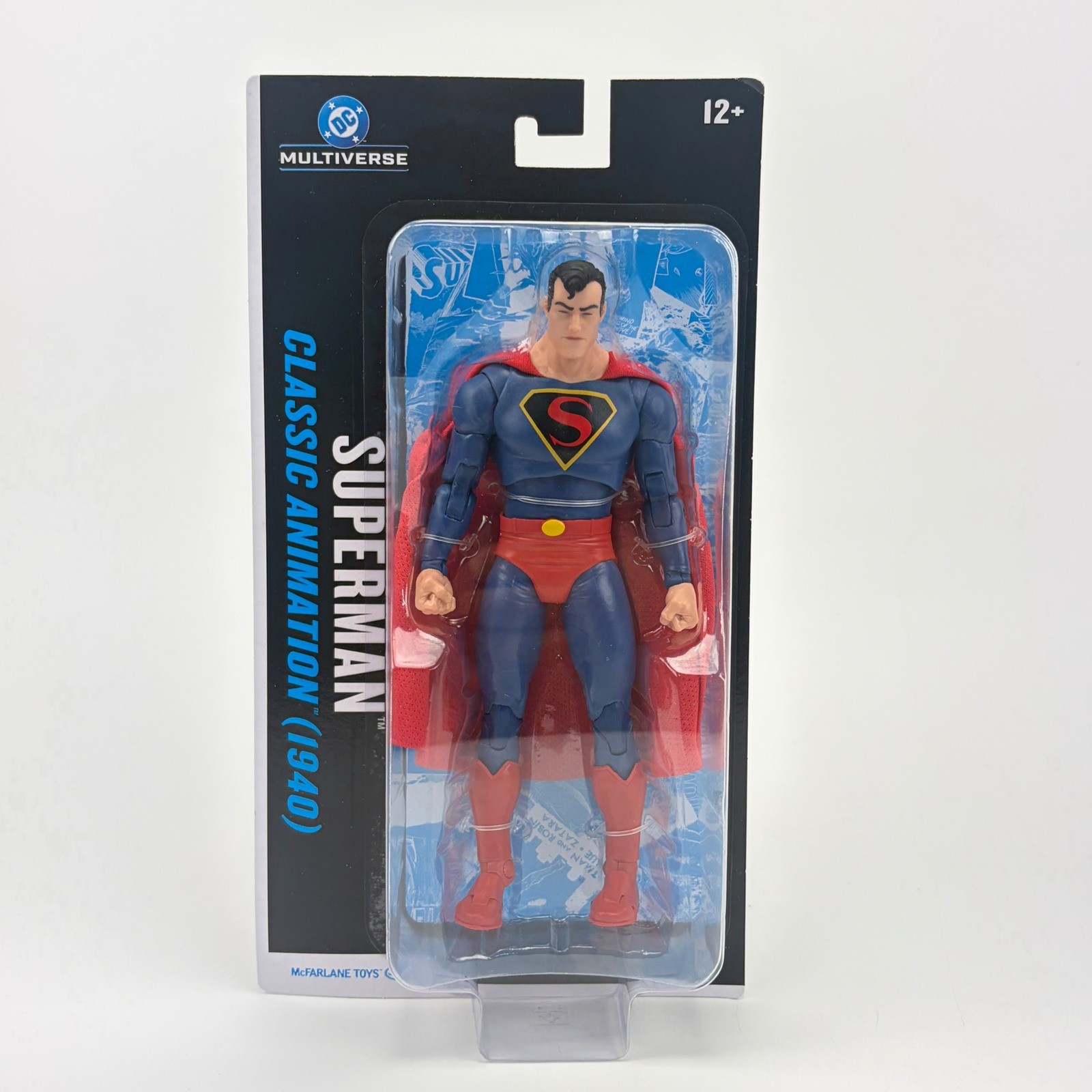 McFarlane Toys DC Multiverse Superman Classic Animation 1940 Figure blister pack