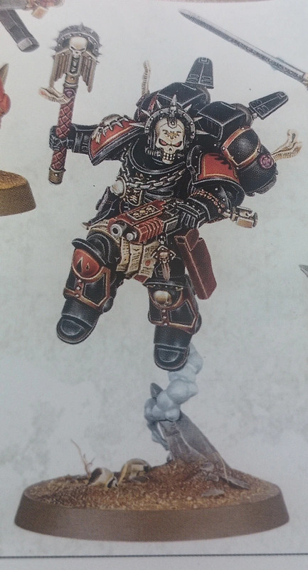 Warhammer 40k armageddon space marine ( chapelain )