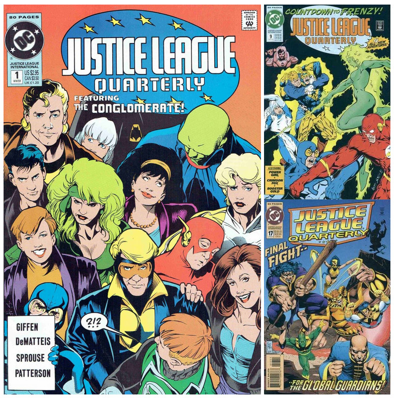 Justice League Quarterly U PICK fumetto 1-16 17 14 Judo Master Jack 1990 DC f023
