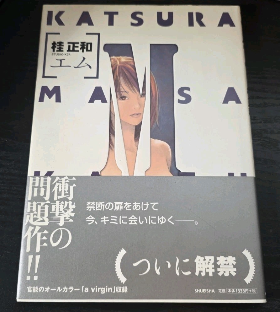 Manga M Masakazu Katsura Aizoban Comics Obi Shueisha Japanese Hardback