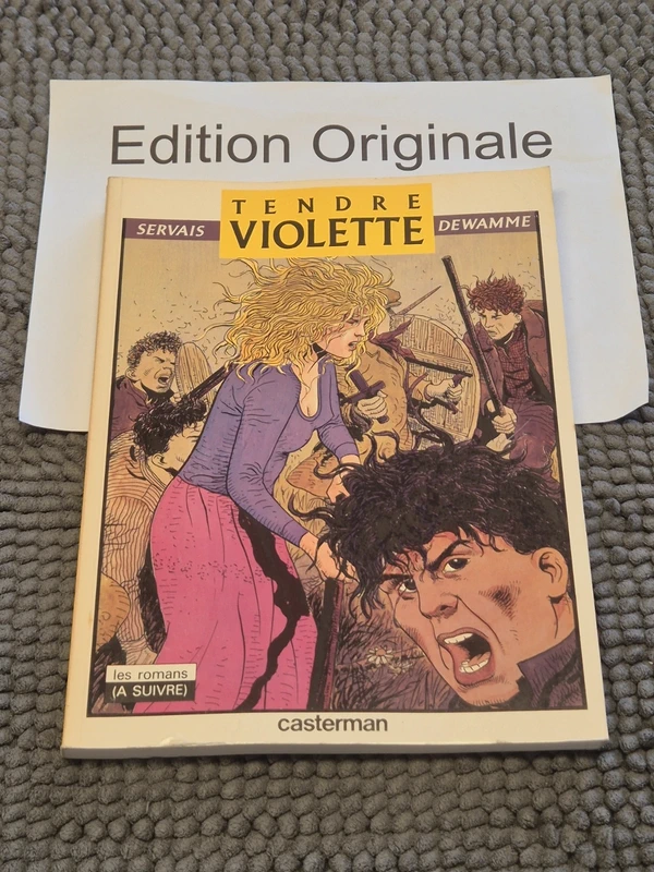 BD Tendre Violette 1, EO de Servais/Dewamme
