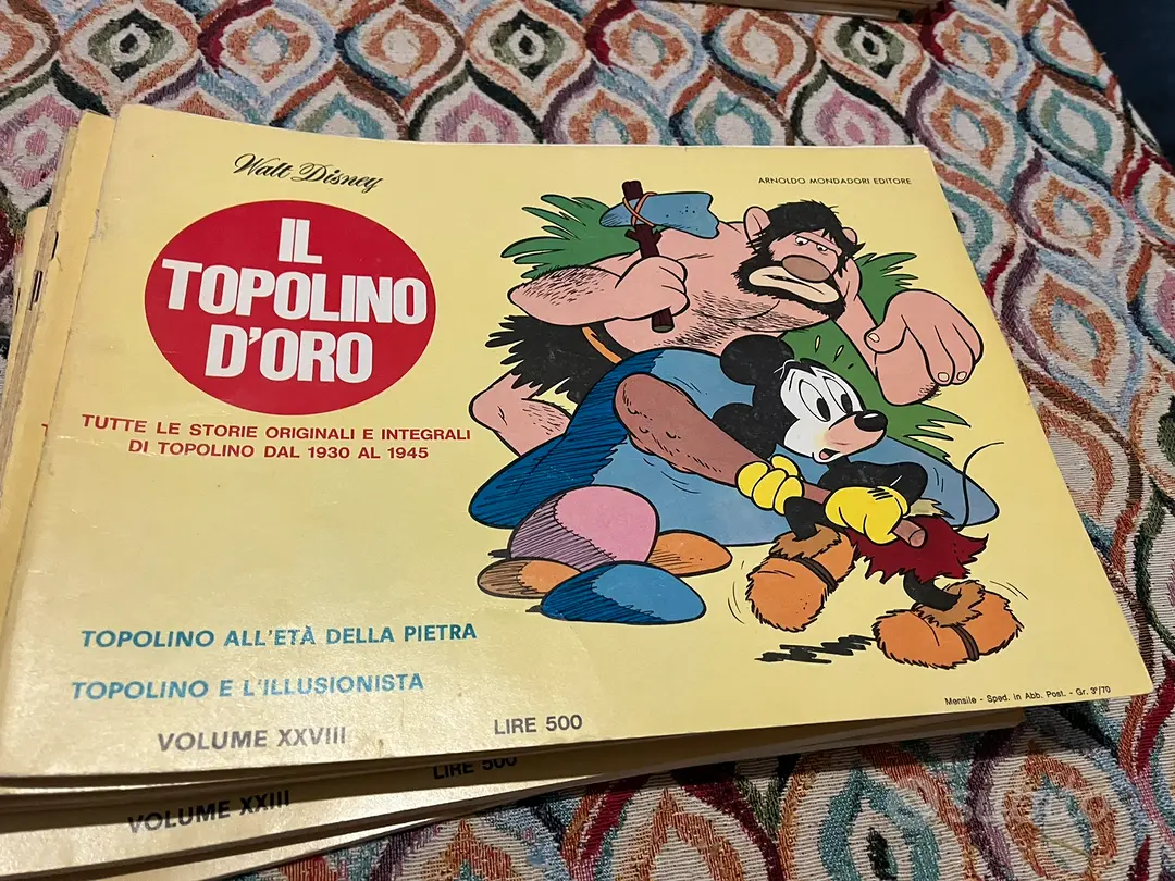 Fumetti rivista  il topolino d’oro