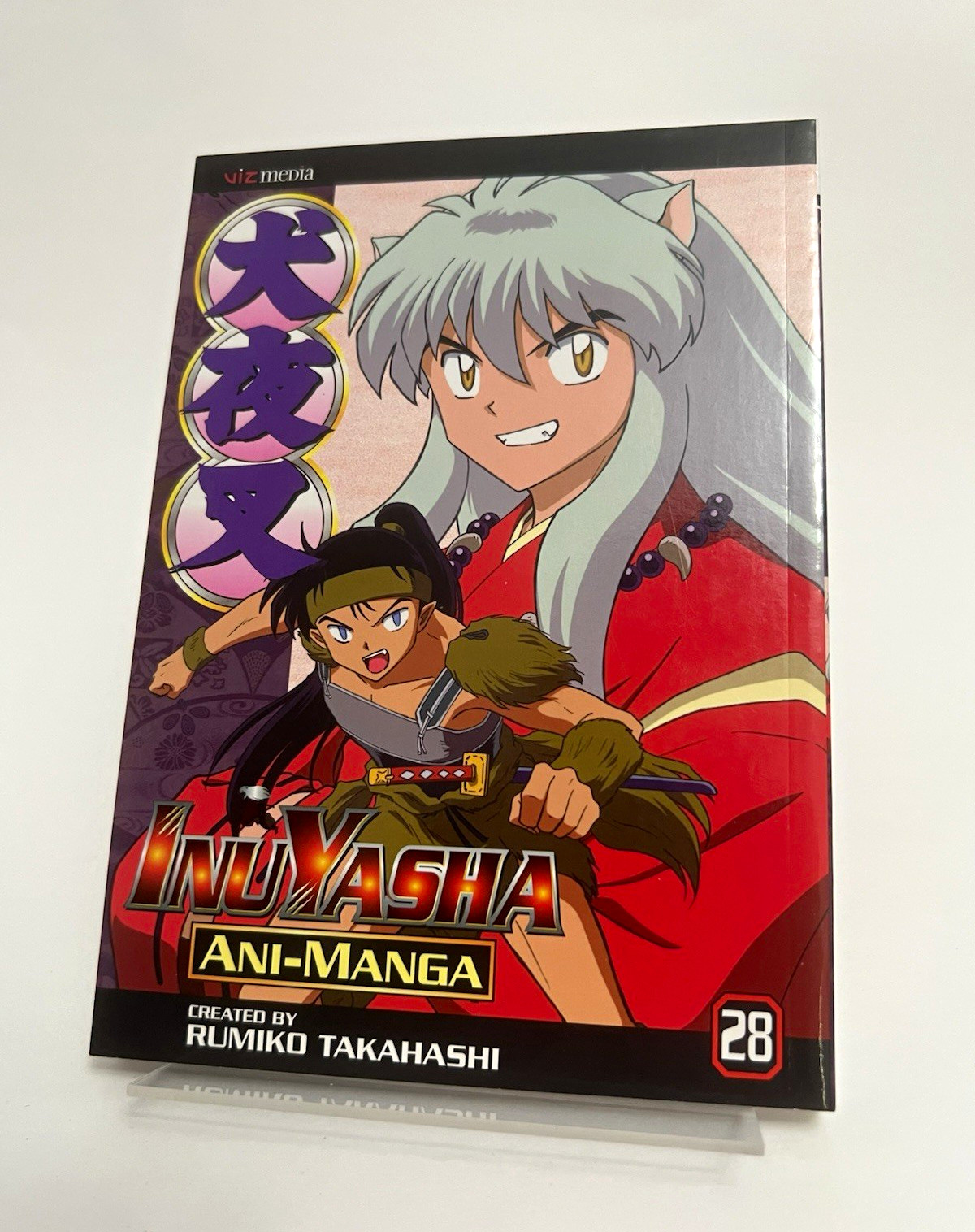 InuYasha Ani-Manga Vol. 28 Manga Rumiko Takahashi VIZ Media copertina morbida inglese