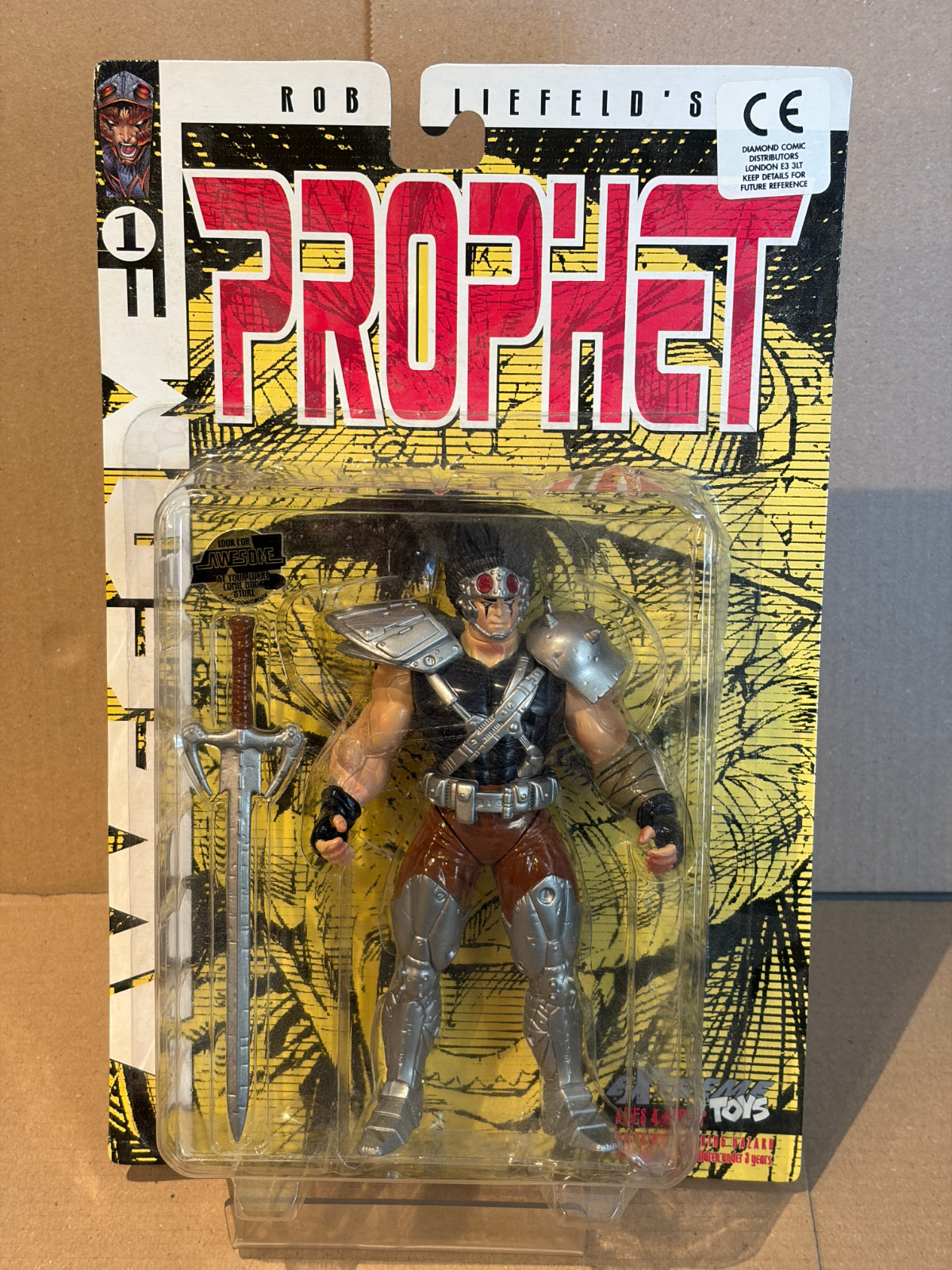 Prophet 1/12 Scale Action Figure Extreme Toys 1997 Rob Liefeld