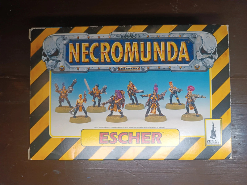Necromunda Esher Gang box set 1995