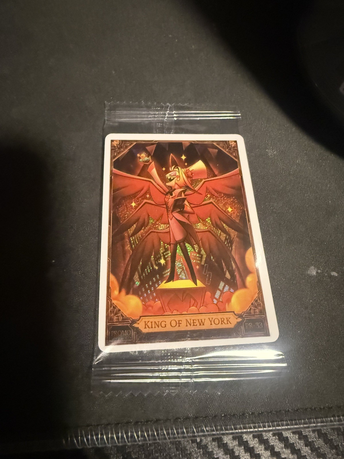 NYCC 2026 Hazbin Hotel Lucifer King of New York PSA Promo Card Exclusive (PR-33)