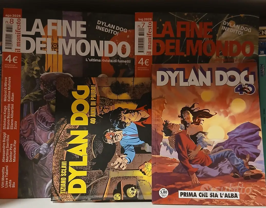Dylan Dog lotto 40° anniversario – 481 + La fine d