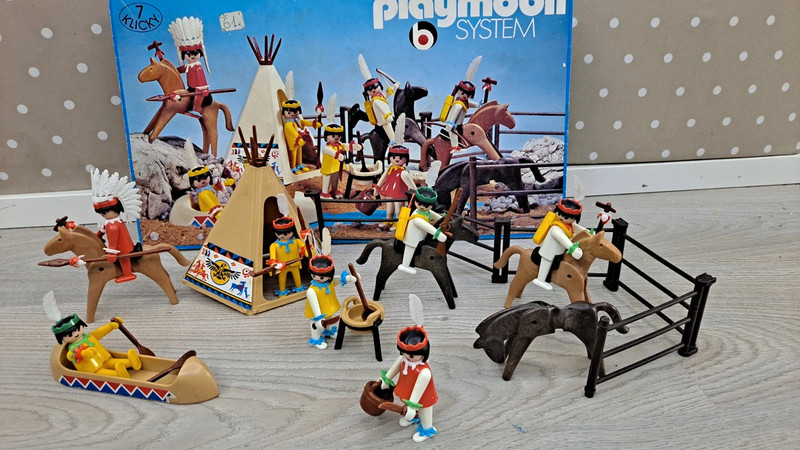 Playmobil indios ref 3406