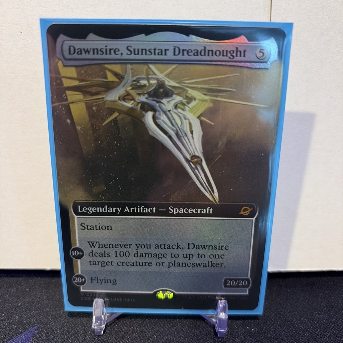 Dawnsire, Sunstar Dreadnought (Extended Art) Edge of Eternities Foil