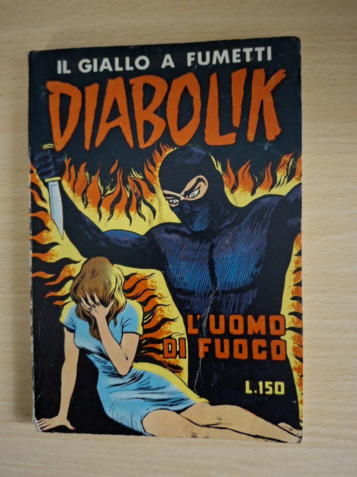 Diabolik Seconda Serie N.18 L'uomo di fuoco 1965