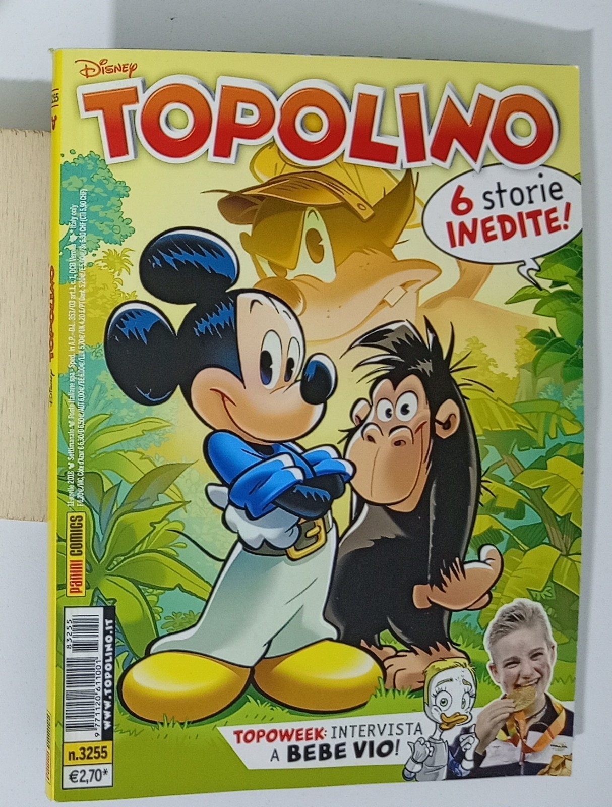 I148393 TOPOLINO Libretto n. 3255 - Panini 2018