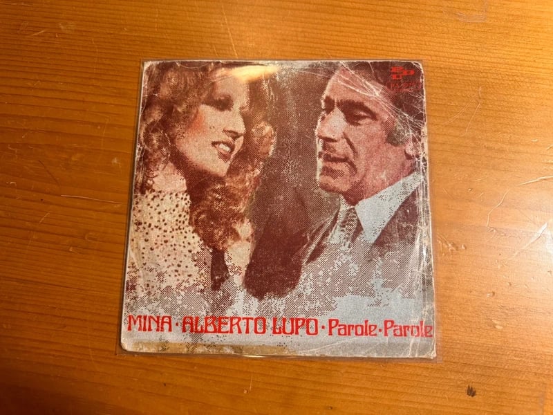 45 giri Mina Parole Parole/Adagio