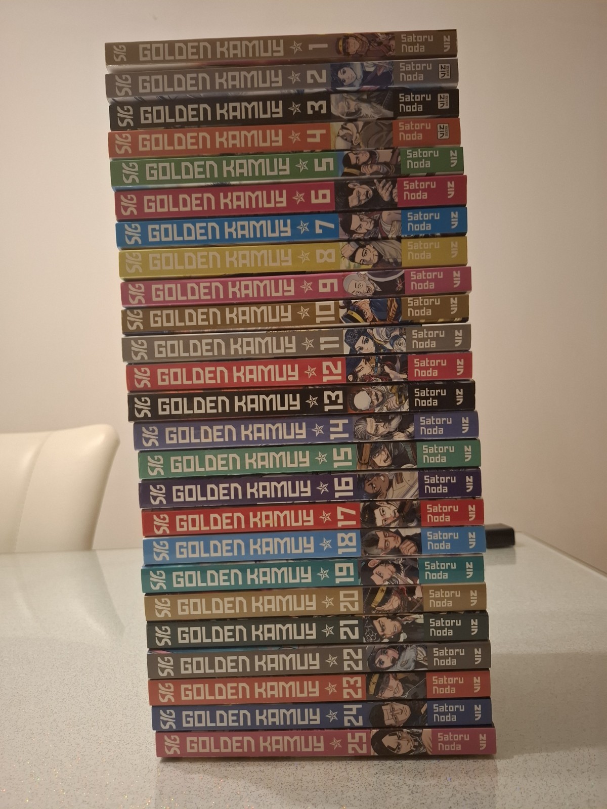 Golden Kamuy Manga Lot Volume 1-25 English