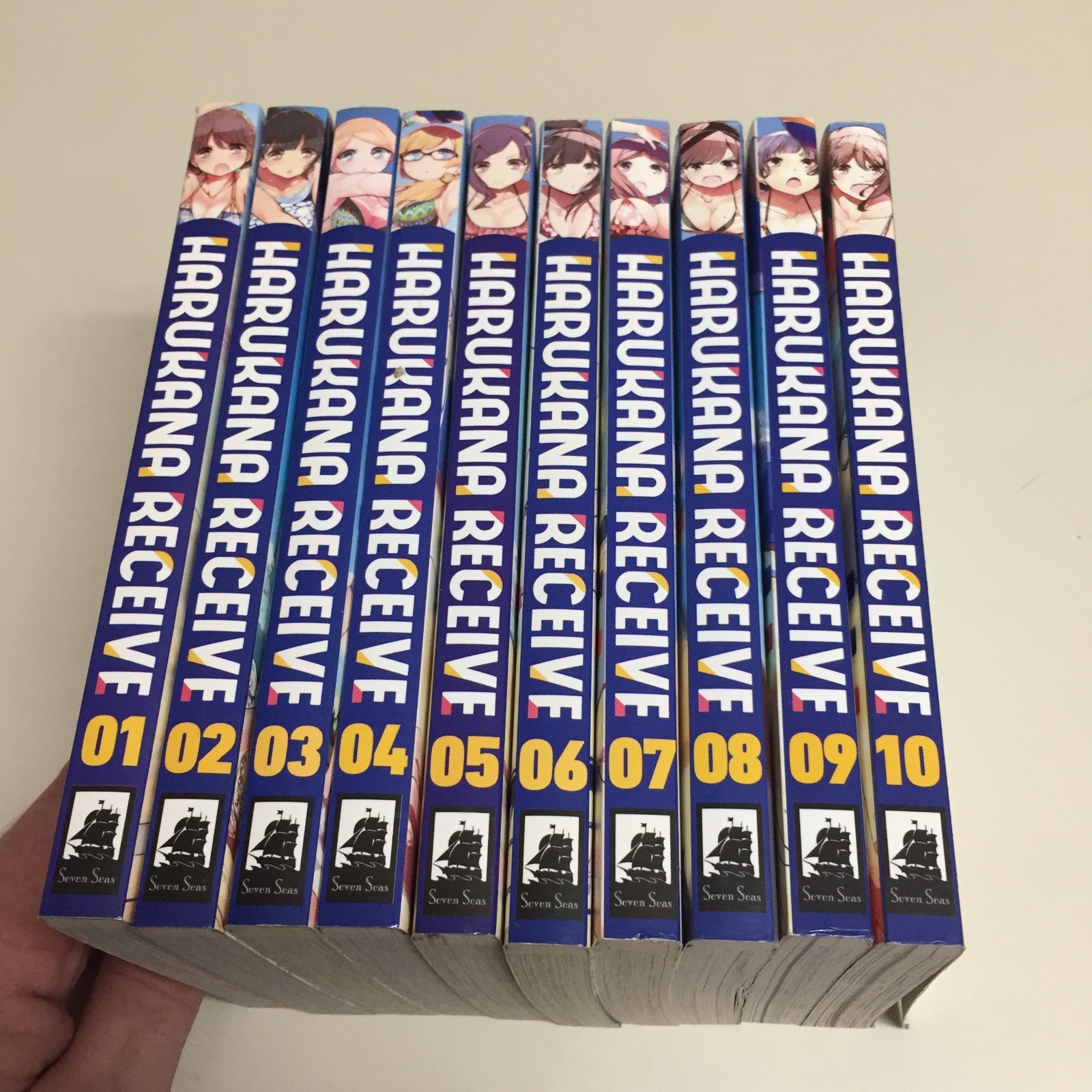 Harukana Ricevi Manga Inglese Volume 1-10 Serie Set Completo