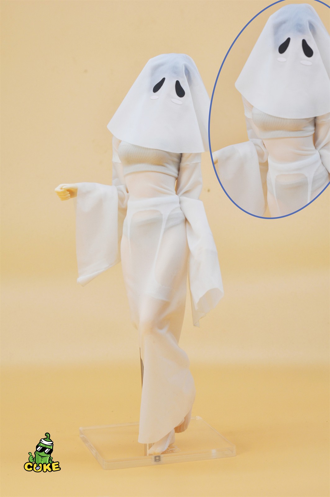 CUKE TOYS 1/6 Ghost Veil Vestito Abbigliamento Tuta Fit 12'' Modellino Donna Ragazza