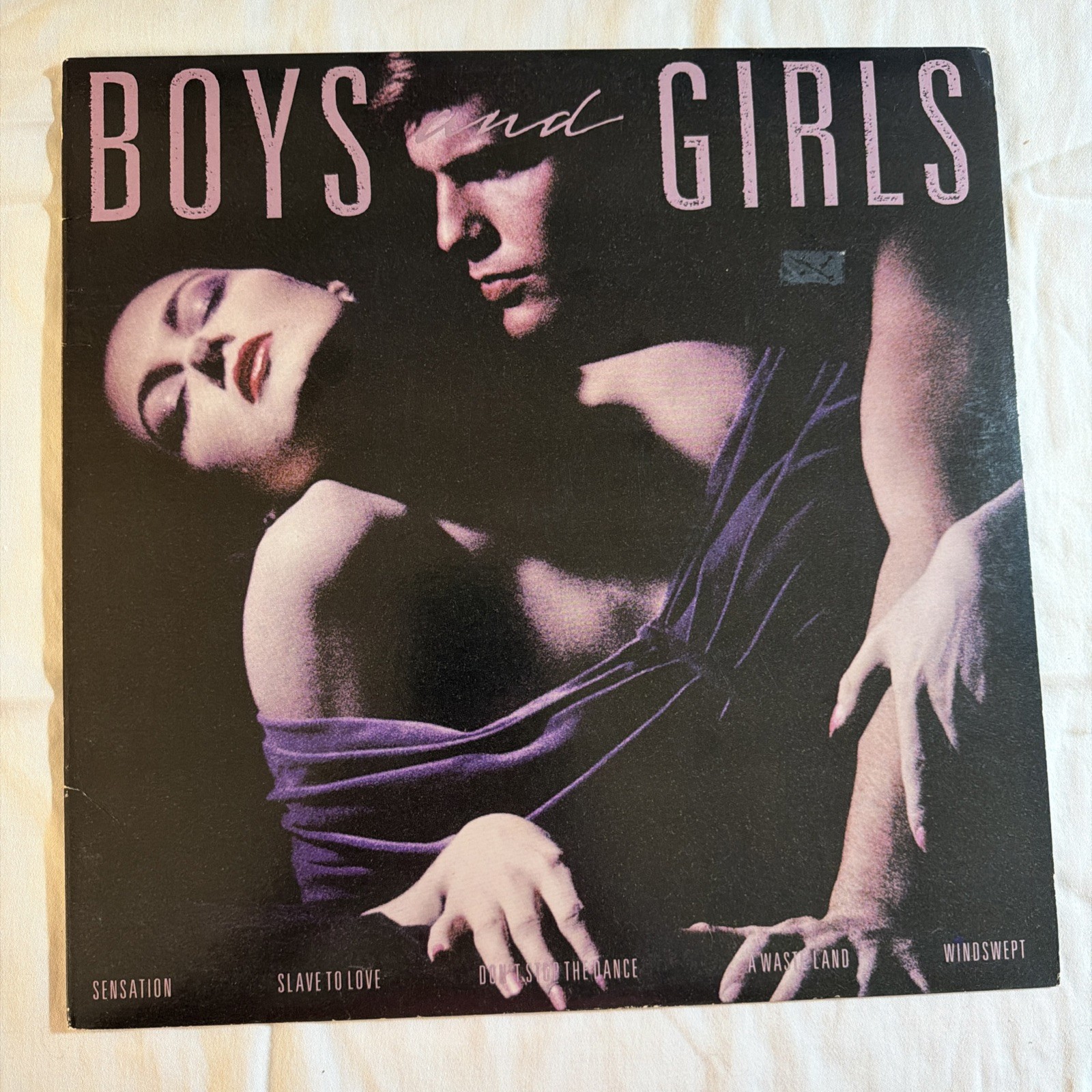 Bryan Ferry - Boys And Girls W/Insert Vinyl LP VG+/VG+