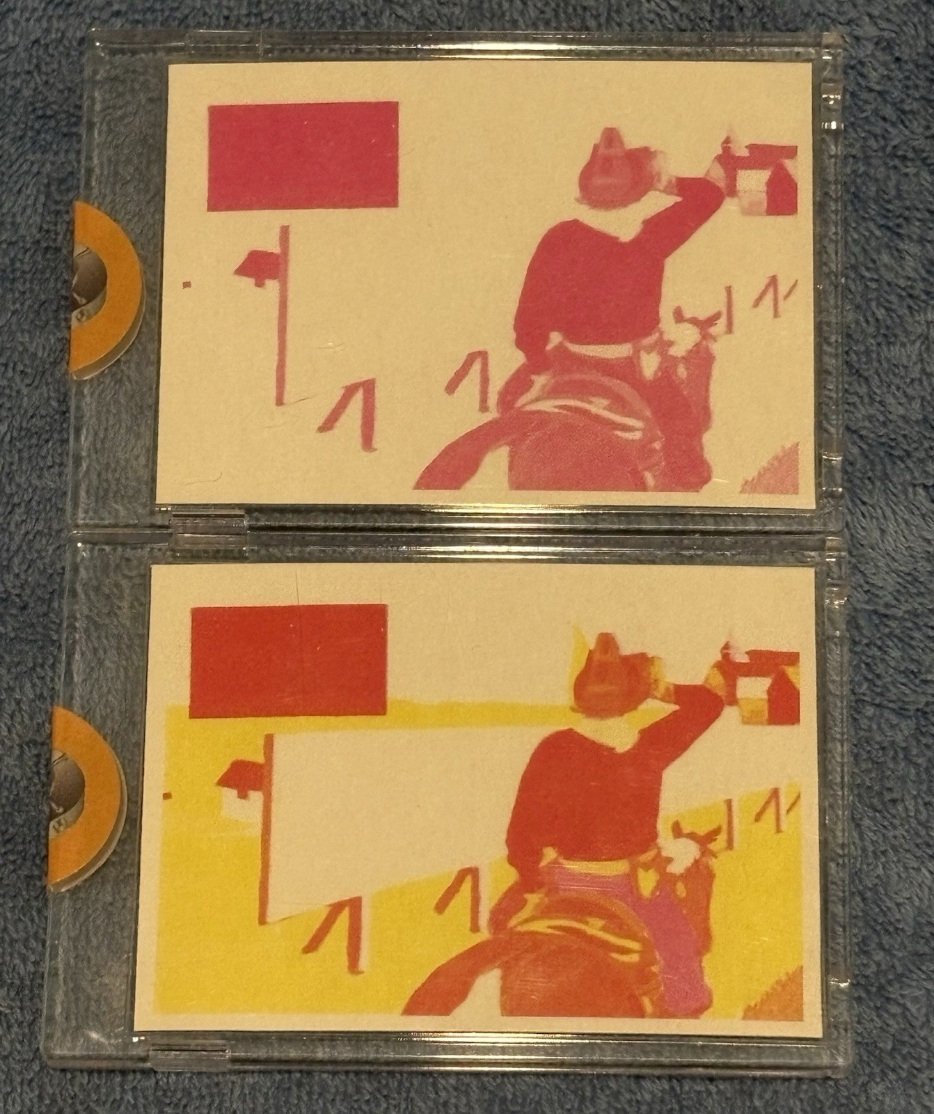 Topps Vault 1957 Isolation Booth Separation Proof Cards 72 nome più lungo 1/1 COA