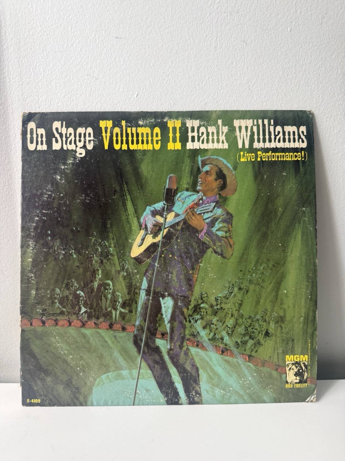 Hank Williams On Stage Volume 2 Live Vintage Vinyl Country LP