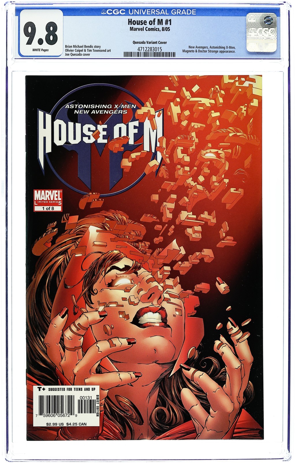 House of M 1C Coipel 1:20 variante CGC 9.8 2005 4712283015