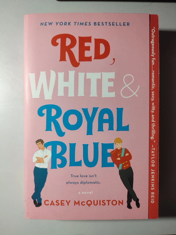 Libro Red White & Royal Blue de Casey McQuiston