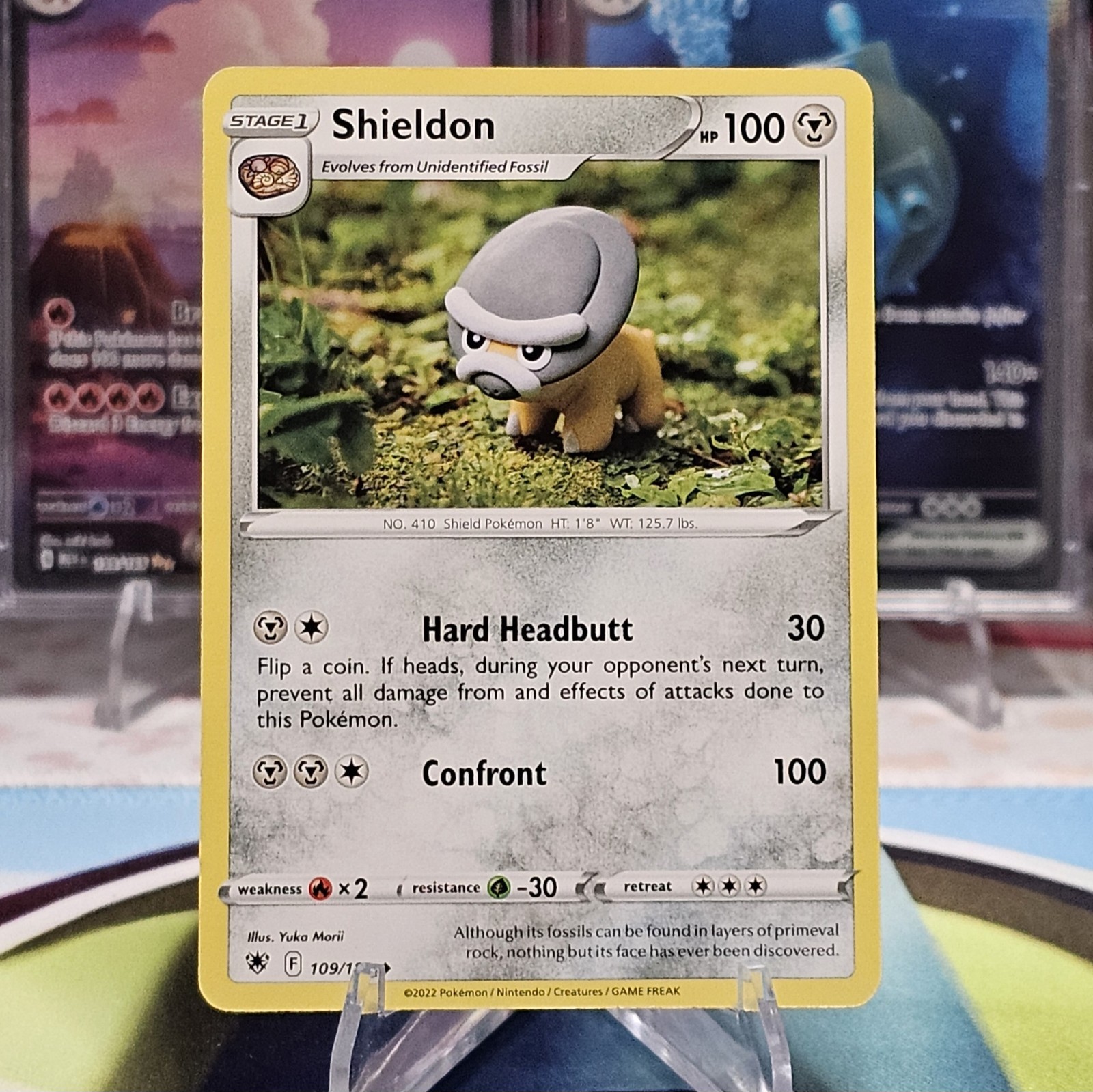 Shieldon 109/189 Pokemon non Holo TCG Swsh10: Radianza Astrale quasi nuovo