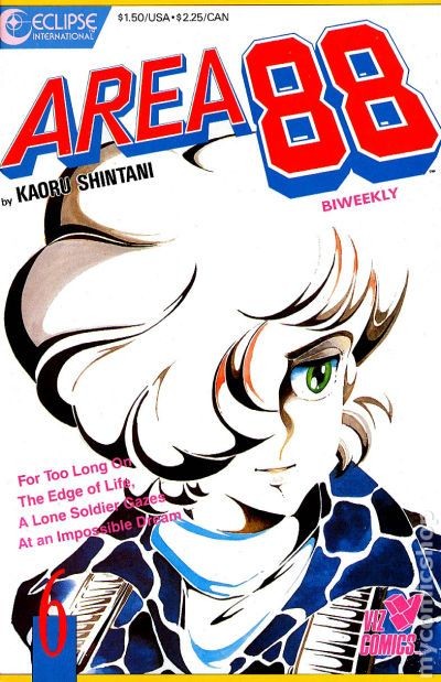 Area 88 #6 FN/VF 7.0 1987 Immagine Stock