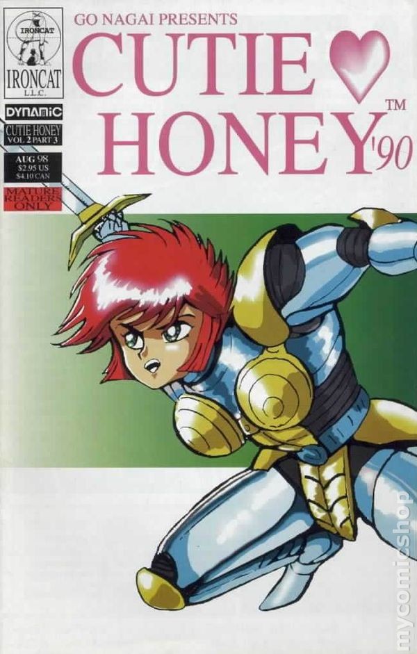 Cutie Honey 90 vol. 2 #3 FN 1998 Immagine Stock