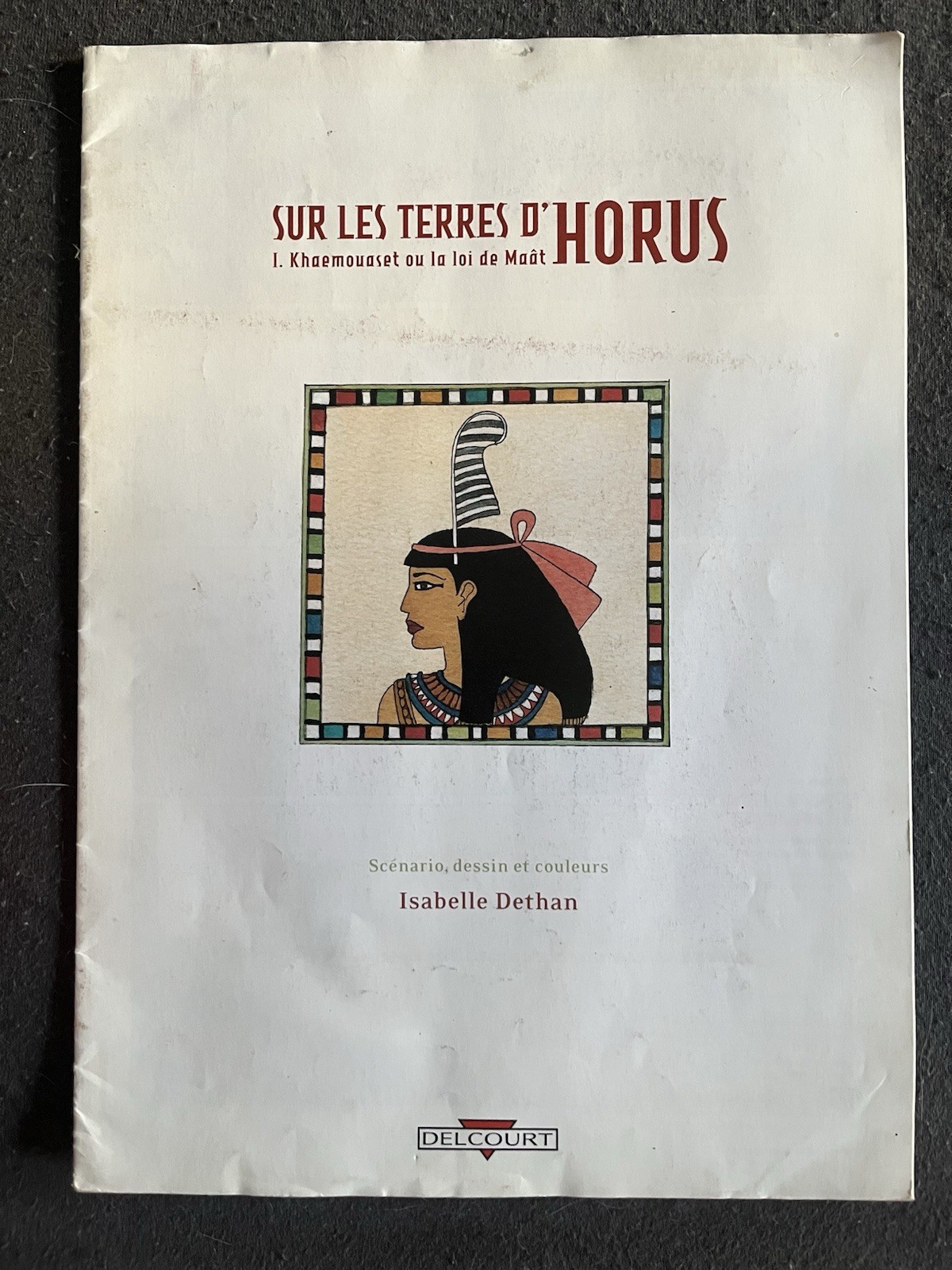 Rare Livre Dossier Presse Para Bd « Sur Les Terres D’horus » Delcourt 2001