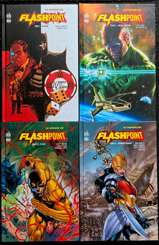 Le monde de Flashpoint Intégrale 4 Tomes