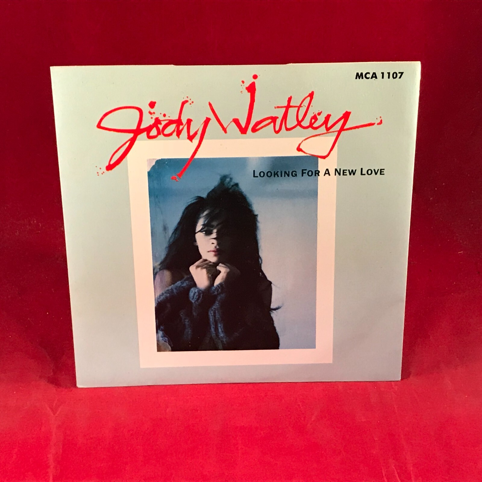 JODY WATLEY Looking For A New Love 1987 UK 7" vinyl single original 45 MCA