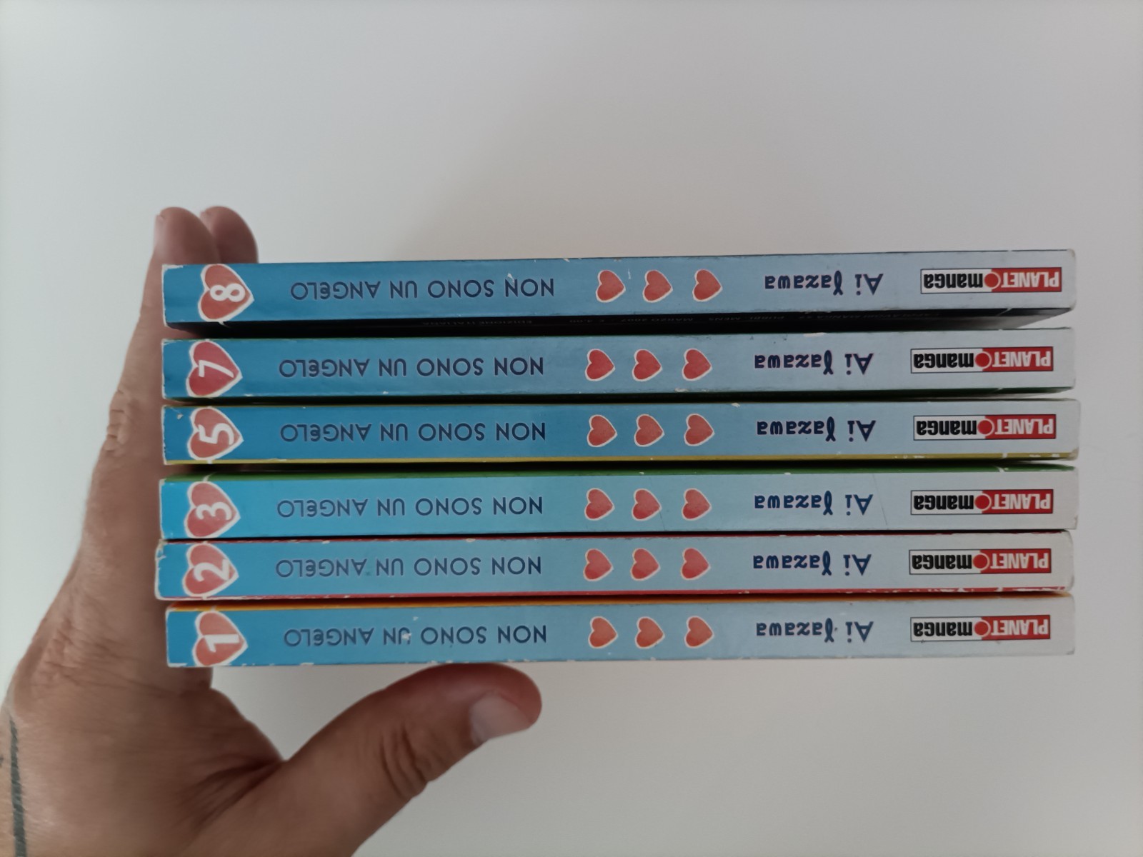 NON SONO UN ANGELO AI YAZAWA INCOMPLETA VOL 1 2 3 5 7 8 ED PLANET MANGA 026