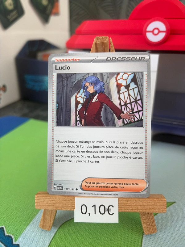 Carte Pokémon Lucio - 157/167