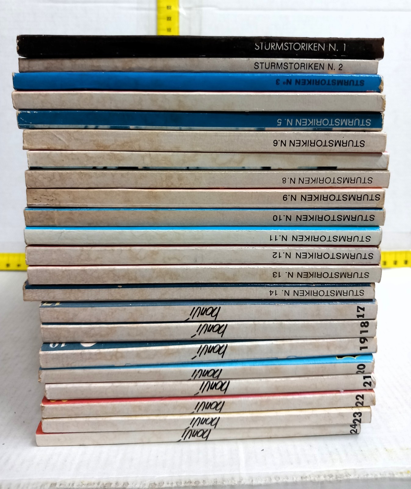 STURMTRUPPEN STORIKEN LOTTO DI 22 PZ ANCHE SINGOLI  ED. VINCENT  1988- OTTIMI+++