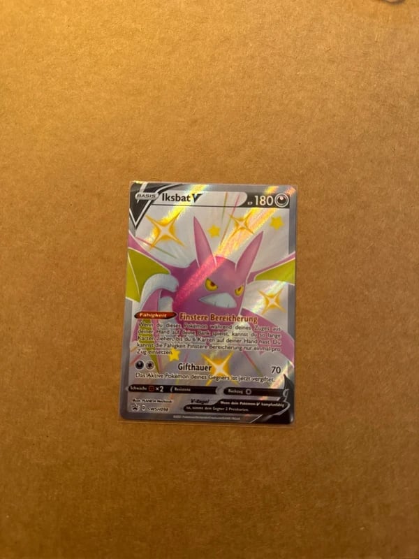 Pokemonkarte Iksbat V