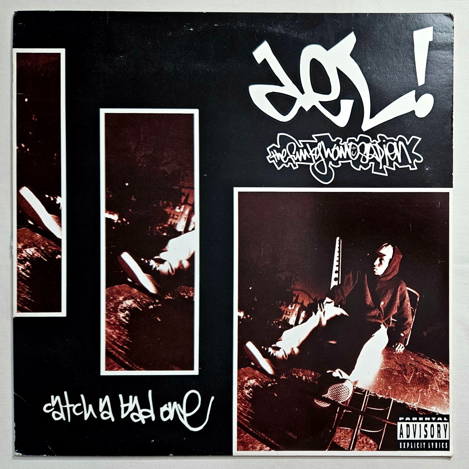 1993 - DEL THE FUNKY HOMOSAPIEN - CATCH A BAD ONE - ELEKTRA RECORDS OG PRESSING