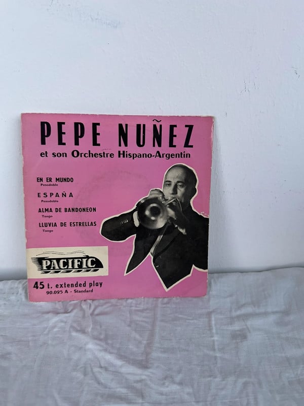Pepe Nunez/ Sombra Del Pasado, Adios Sevilla Orpheo PEP-144 Pres Spain 1957 EP
