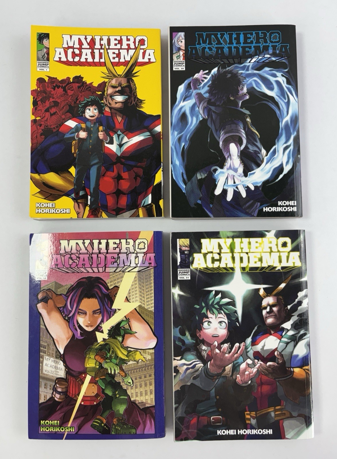 My Hero Academia Manga Lotto Vols 1 30 31 32 Inglese Kohei Horikoshi Shonen Jump
