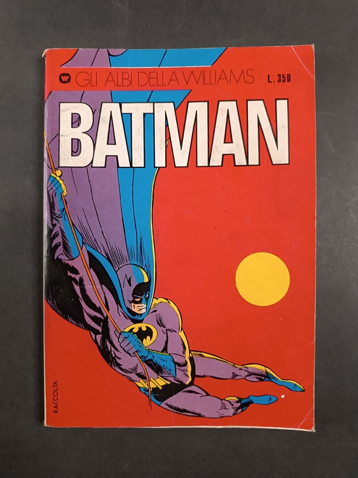 Fumetto Raccolta Gli Albi della Williams Batman L.350 n 11 Usura