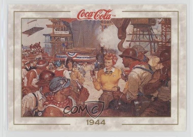 1993 Collect-A-Card The Coca-Cola Collection Serie 1 Keep Up Good Work fm0