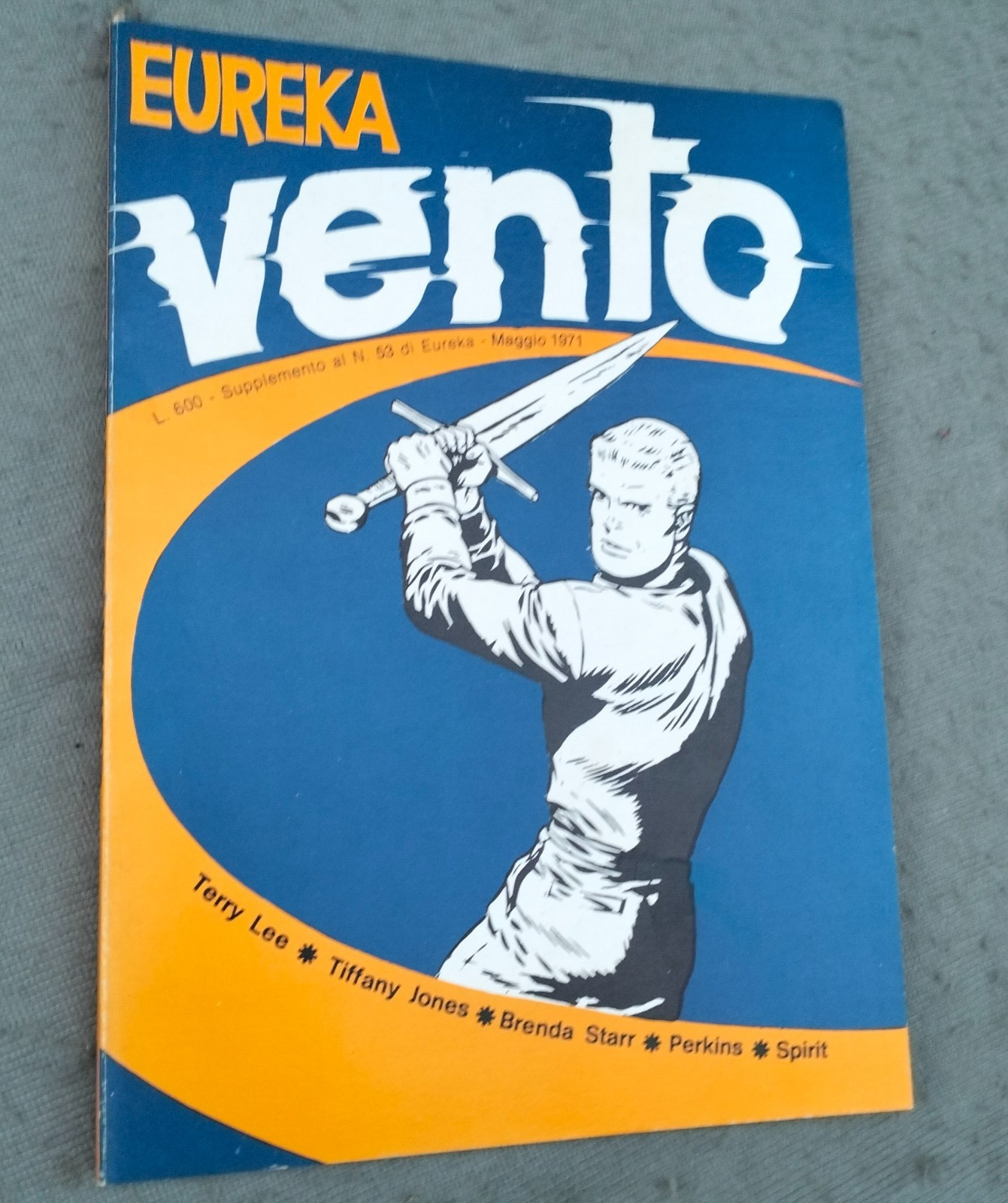 EUREKA  VENTO -CORNO-13°  SUPPLEMENTO AL N° 53 - 1971- COME NUOVO