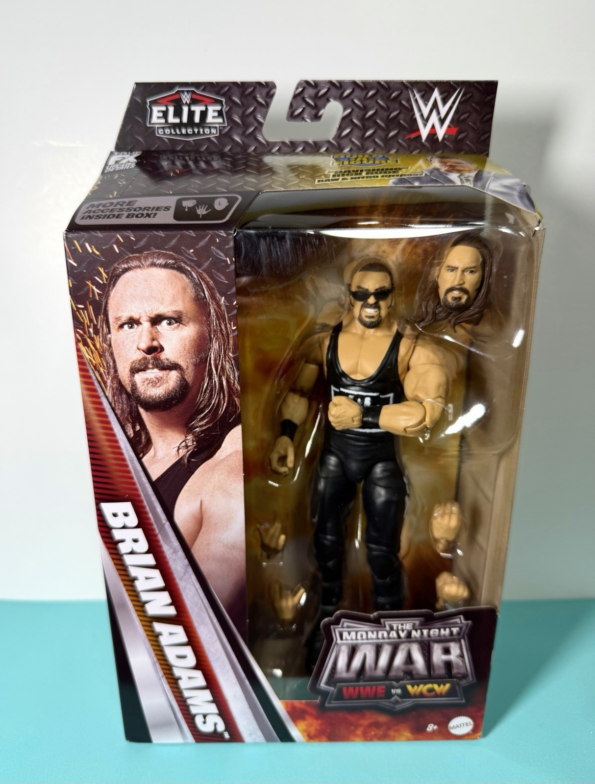 2026 WWE Elite Collection The Monday Night War Figure: BRIAN ADAMS (WCW nWo '98)