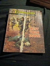 Commando storie di guerra in foto Regno Unito DC Thompson 1562 rivista tascabile vintage