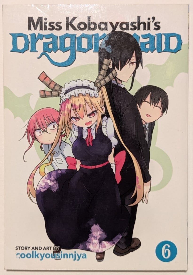Miss Kobayashi's Dragon Maid Vol 6 manga inglese fumetto Seven Sea Coolkyousinnjya