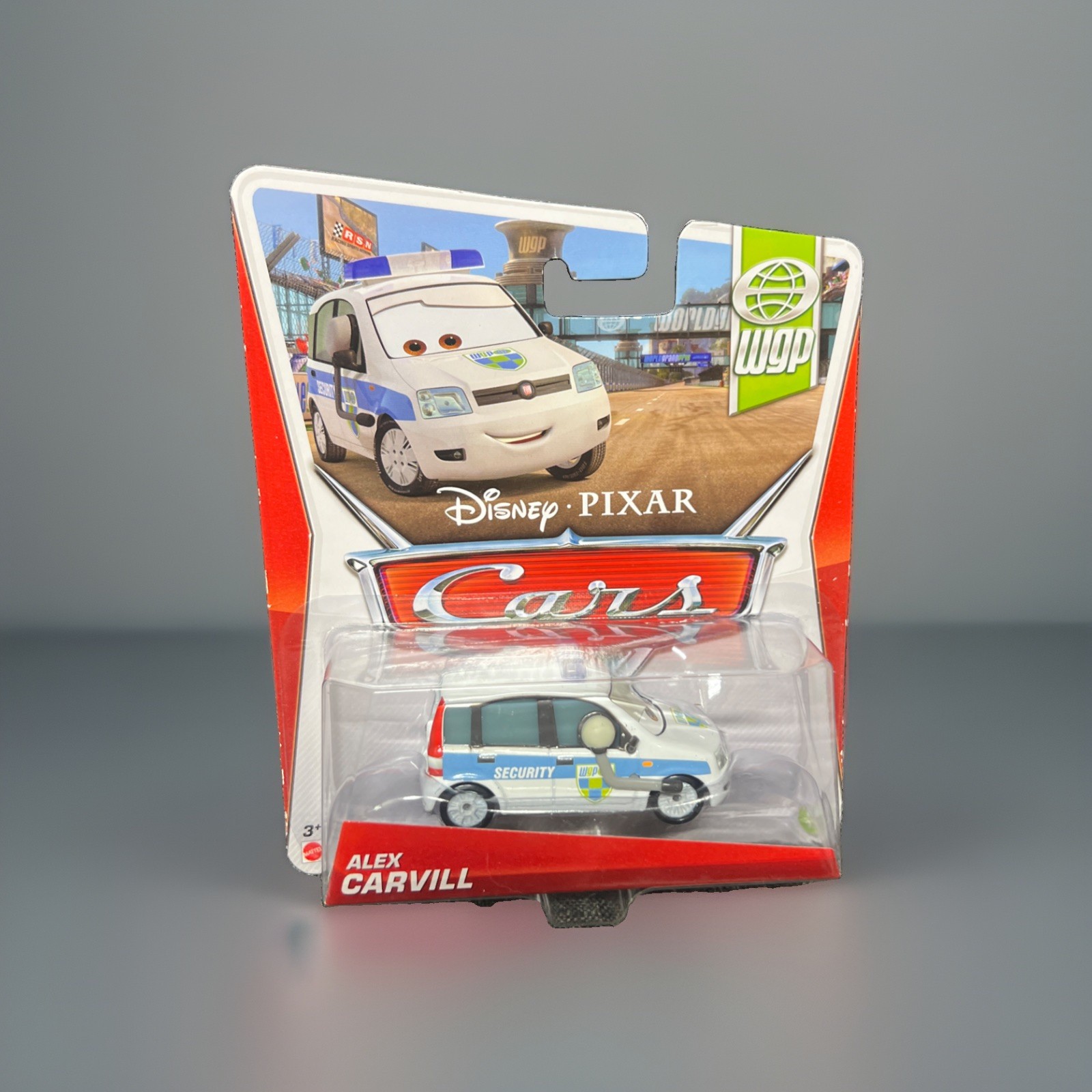 Mattel Disney Cars 2013 WGP Alex Carvill! Nuovo con scatola!
