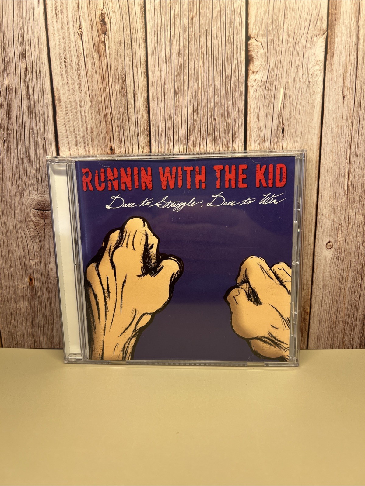 Dare To Struggle, Dare To Win by Runnin With The Kid (CD, 2009) Hard Rock